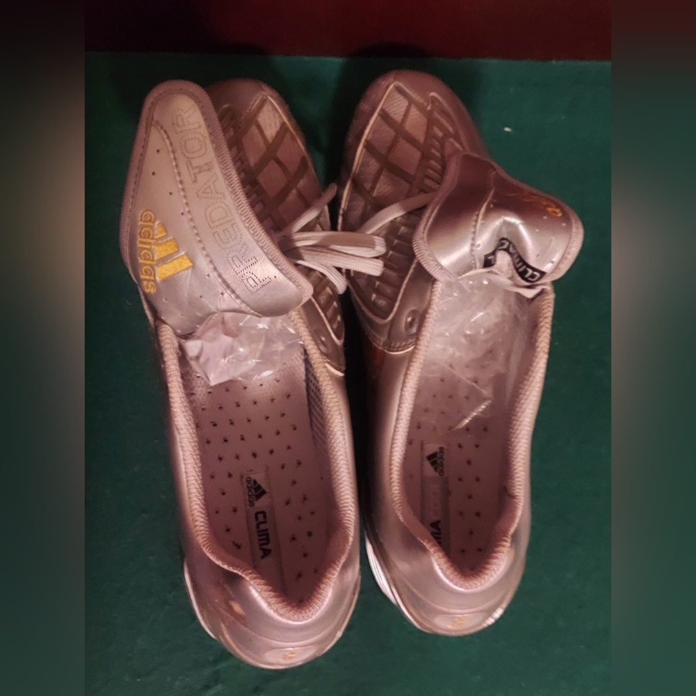 ADIDAS PREDATOR CLIMACOOL MEN'S SILVER SYNTHETIC ATHLETIC SOCCER SHOES SIZE 13 - Picture 5 of 15